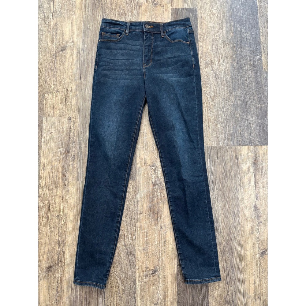 Social Standard by Sanctuary Womens High Rise Skinny Jeans Dark Wash 8/29